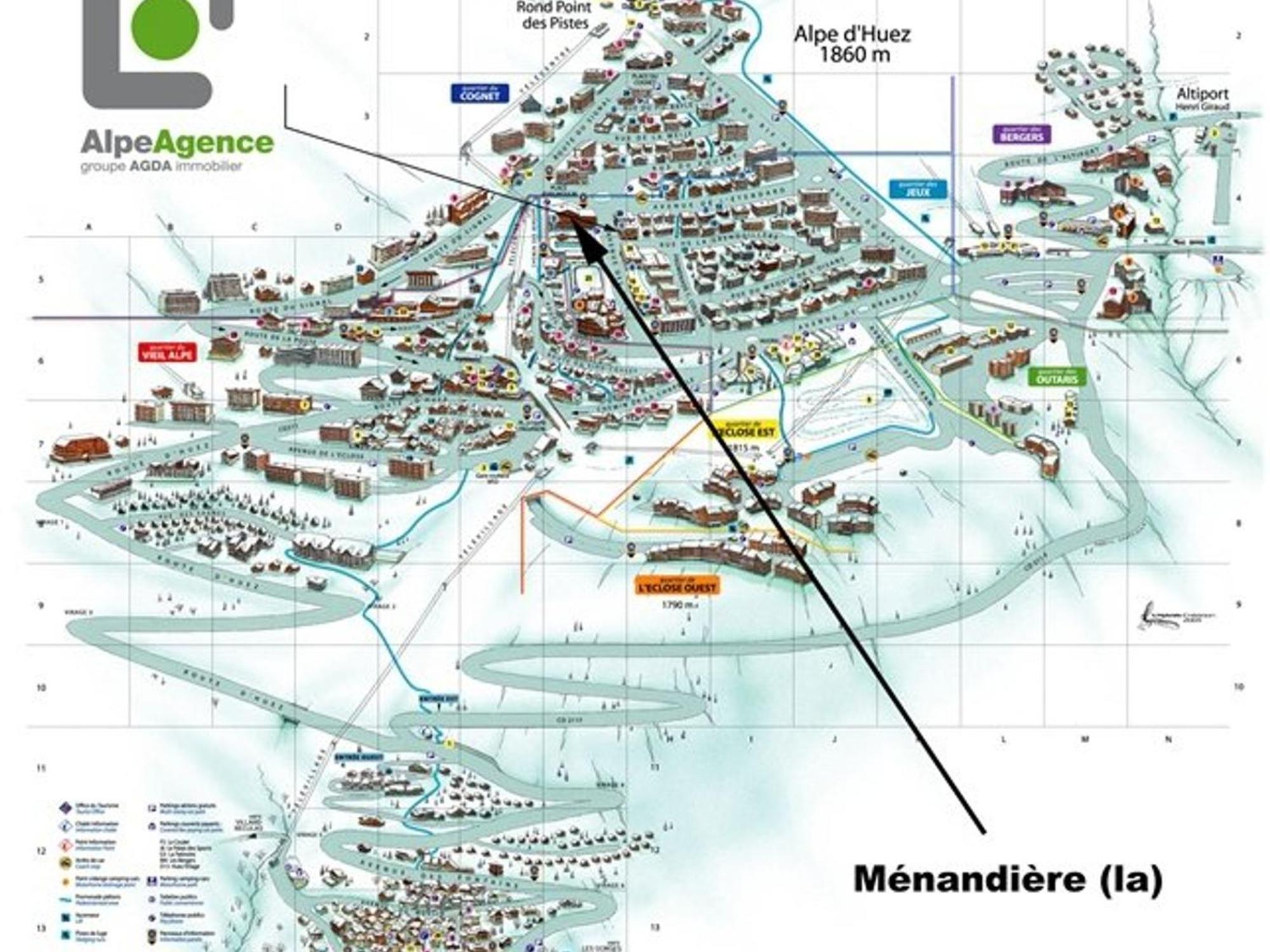 Cosy 2p, 6 Pers, Skis Aux Pieds, Balcon Sud-ouest, Coeur De Station L'alpe D'huez - Fr-1-405-27 * Alpe d'Huez